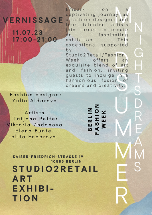 Ausstellung "Midsummer Night's Dreams" 11. bis zum 13. Juli 2023 im Letova Point